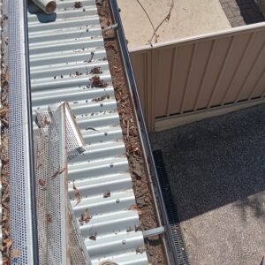 Overflowing downpipe fix